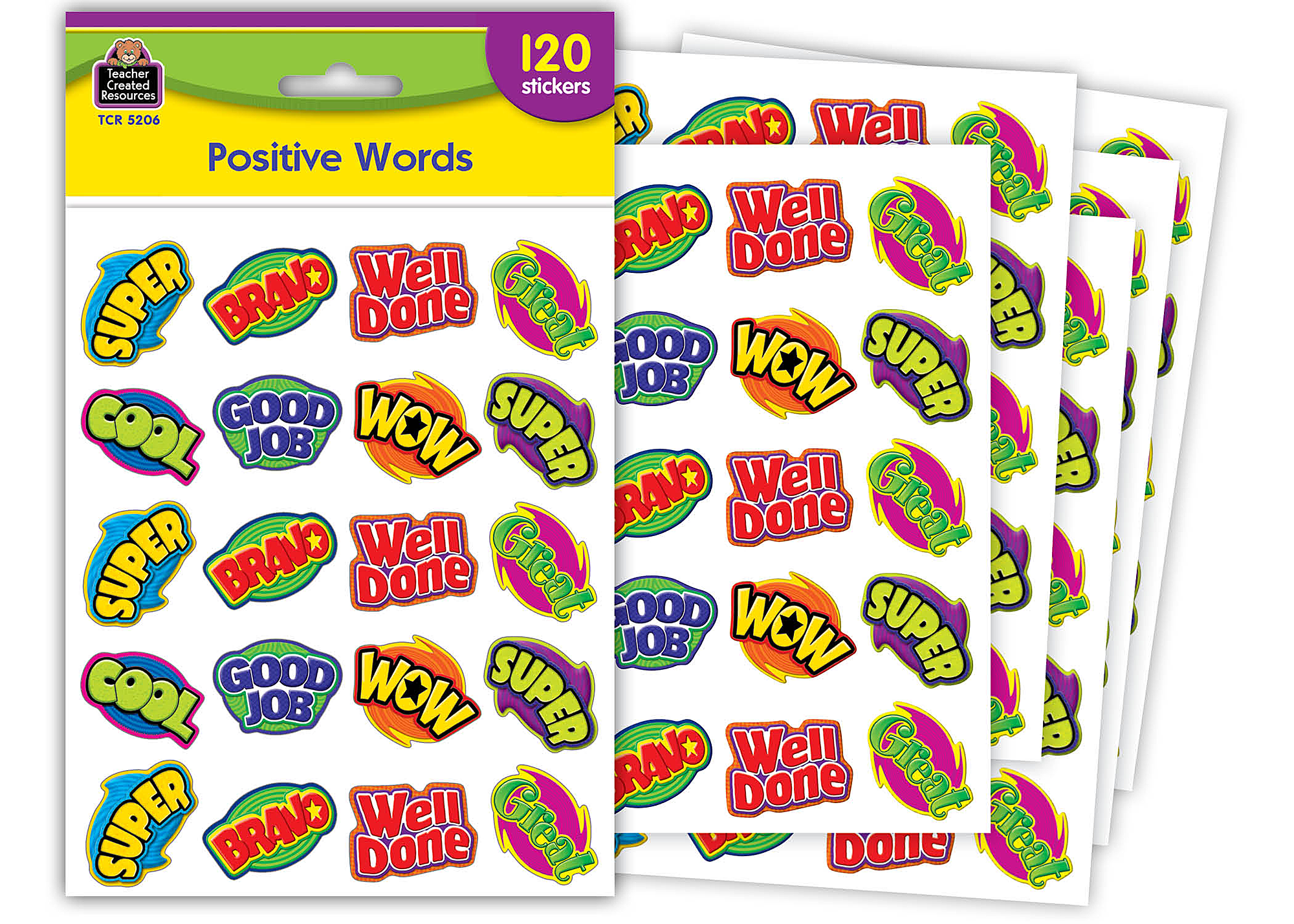 Positive Words Stickers