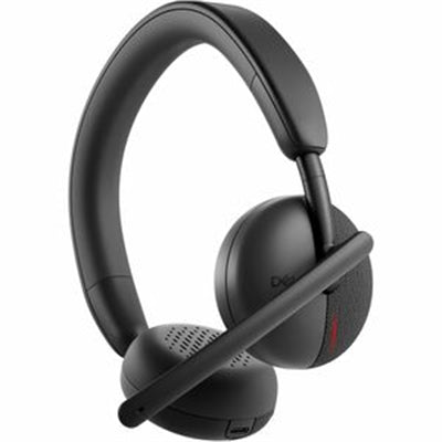 Dell - WL3024 Wireless Headset - Microsoft Teams, Siri, Google Assistant, Bixby - Bluetooth - Stereo - 98.4 Ft - Blue
