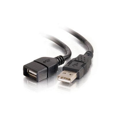 3' Usb A M To F Ext Cable BLCk