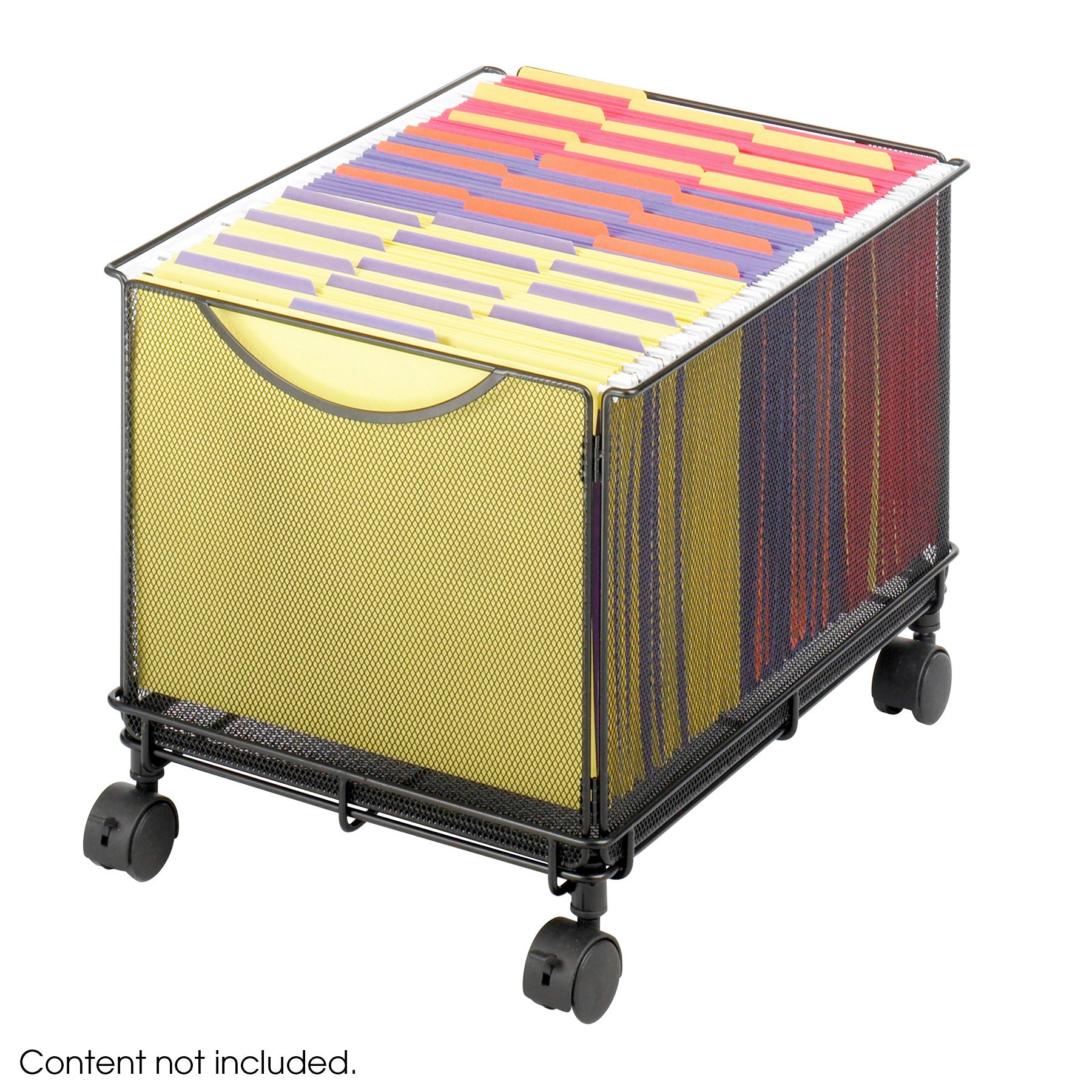 Cart Onyx File 1 Drawer Blk