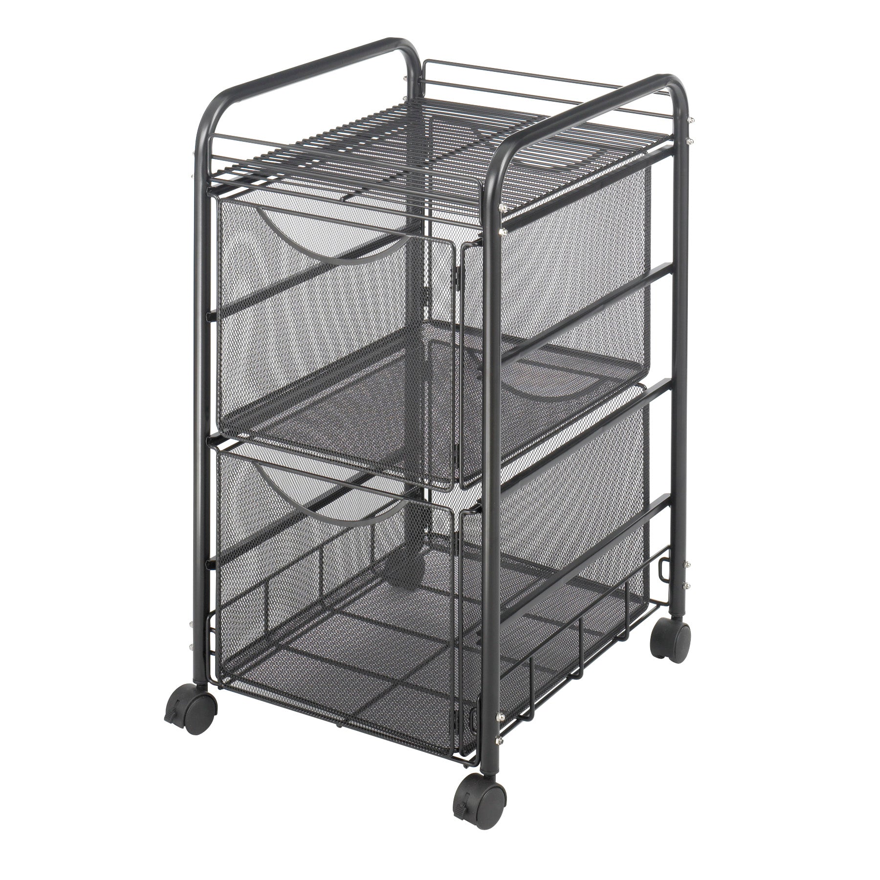 Cart Onyx File 2 Drawer Blk