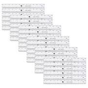 Plastic Ruler, 12-Inch, Clear, Pack of 36