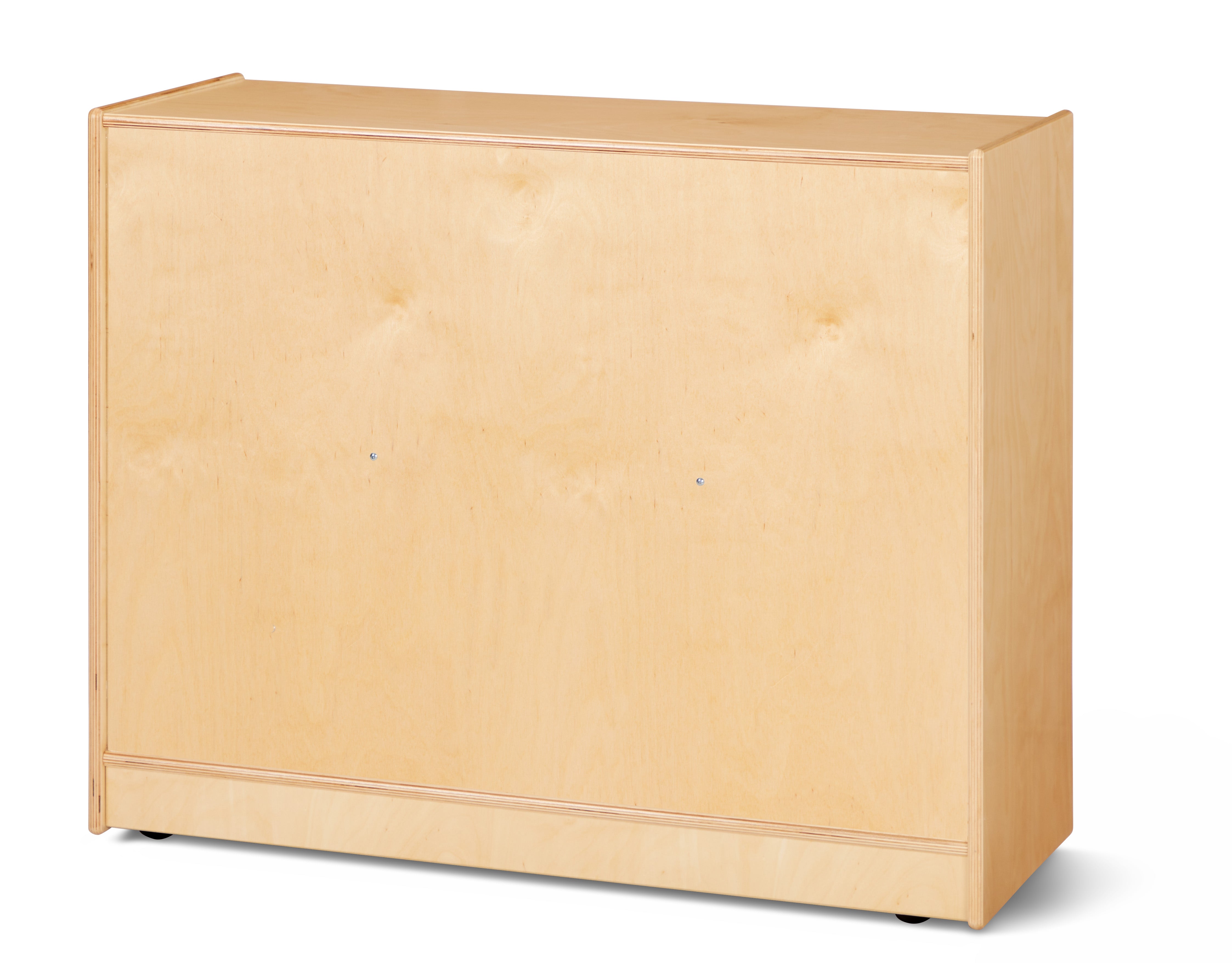 Jonti-Craft® Straight-Shelf Storage - Mobile - Plywood Back