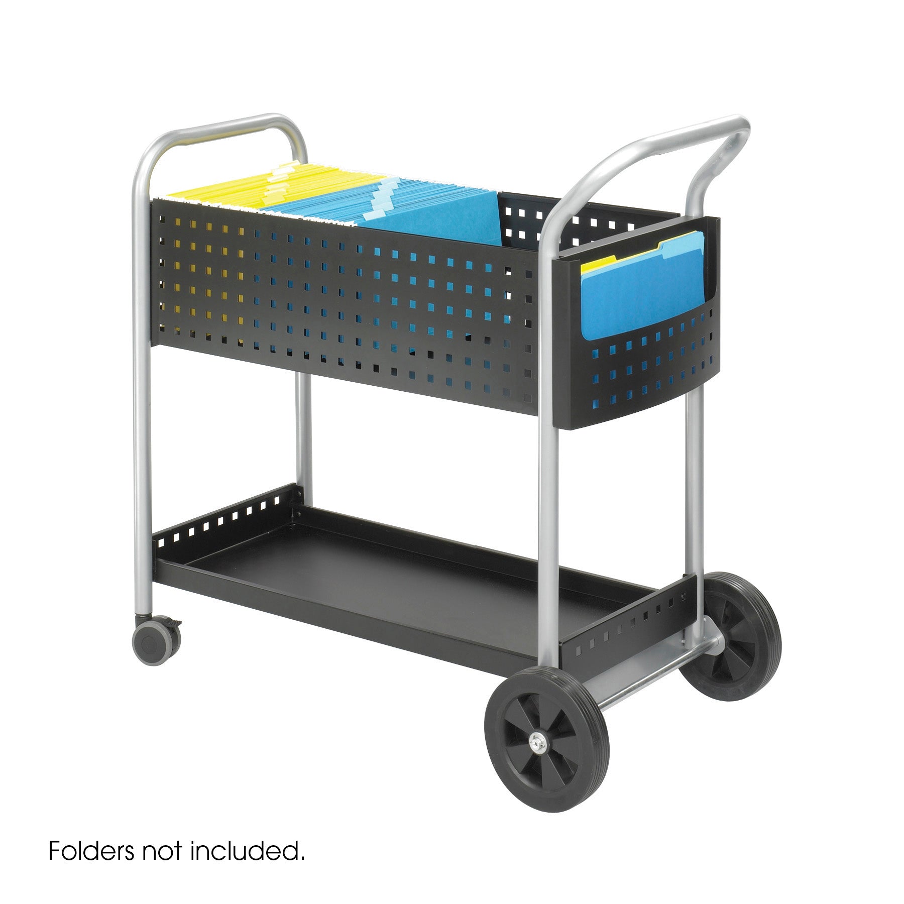 Cart Scoot Mail 32 Wide Blk