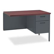 HON Metro Classic HP3235R Return - 29.5" Height x 42" Width x 24" Depth - Total Drawer(s): 5 - Square Edge - Finish: Charcoal - 1 Each