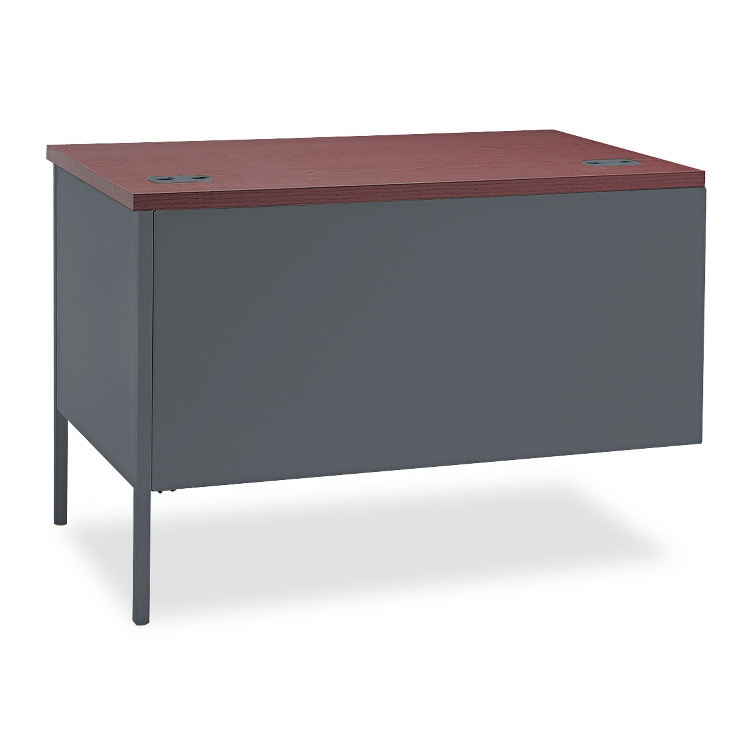 HON Metro Classic HP3235R Return - 29.5" Height x 42" Width x 24" Depth - Total Drawer(s): 5 - Square Edge - Finish: Charcoal - 1 Each