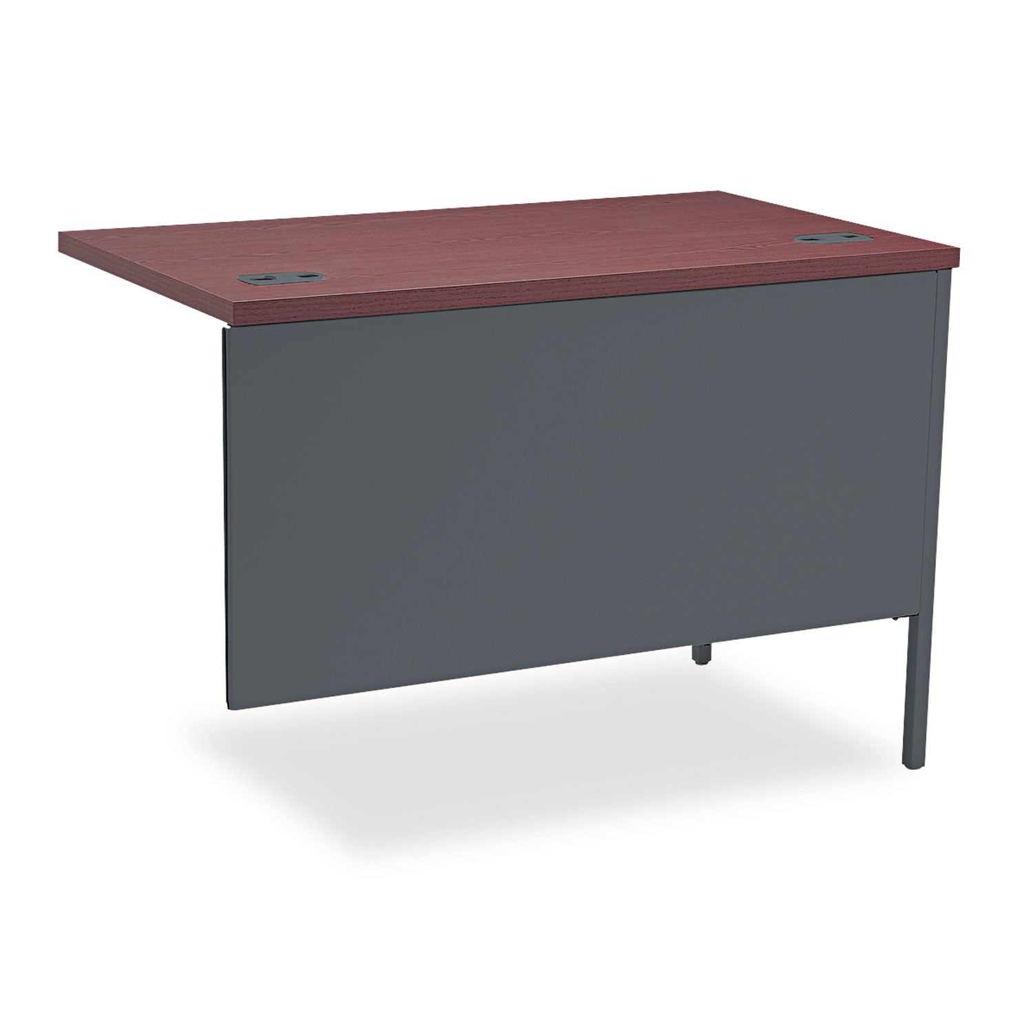 HON Metro Classic HP3236L Return - 29.5" Height x 42" Width x 24" Depth - Total Drawer(s): 5 - Square Edge - Finish: Charcoal - 1 Each