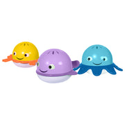 Tub Buddies - Set of 3 Fun Bath Time Toys for Babies