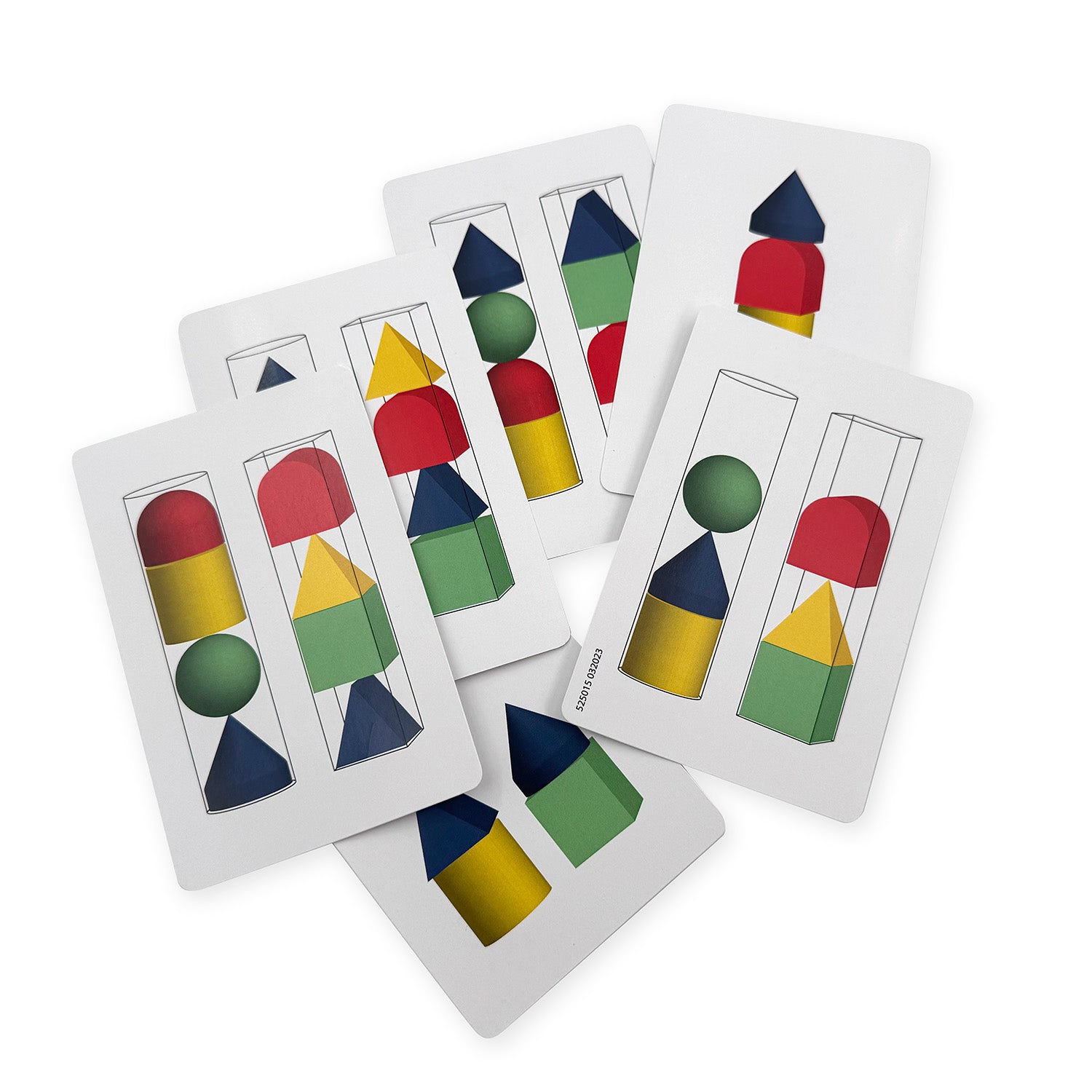 Geostackers - Bright Fun and Colorful Blocks for Babies, Stacking Easy-to-Grip Sensory Play