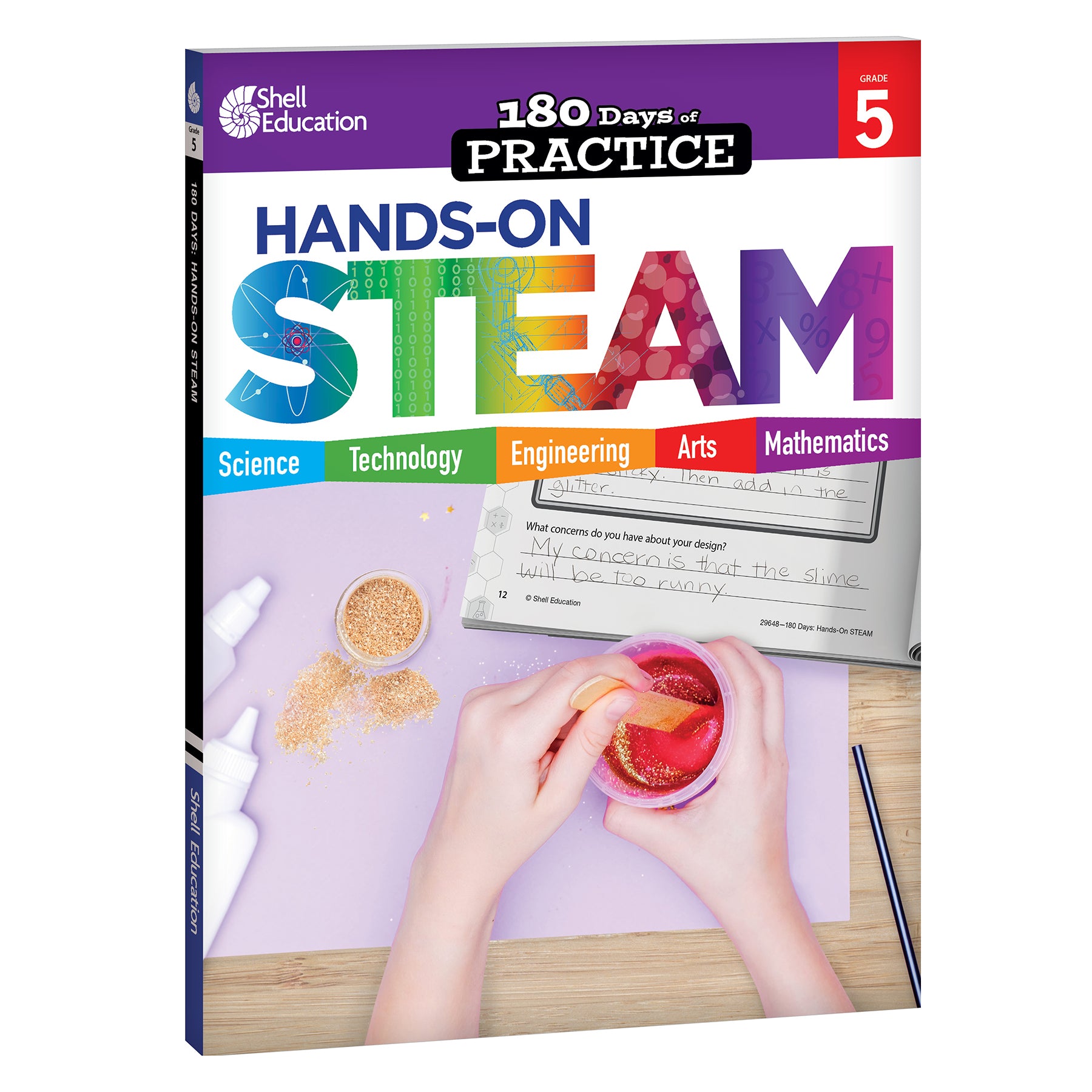 180 Days STEAM, Science, & Math Grade 5: 3-Book Set