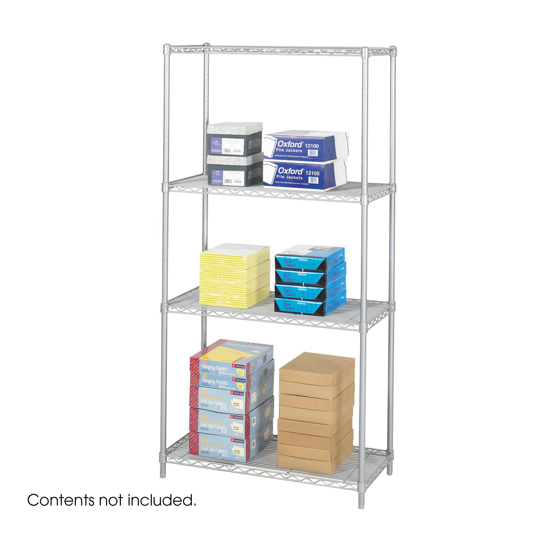 Shelving Wire Ind Starter Gry