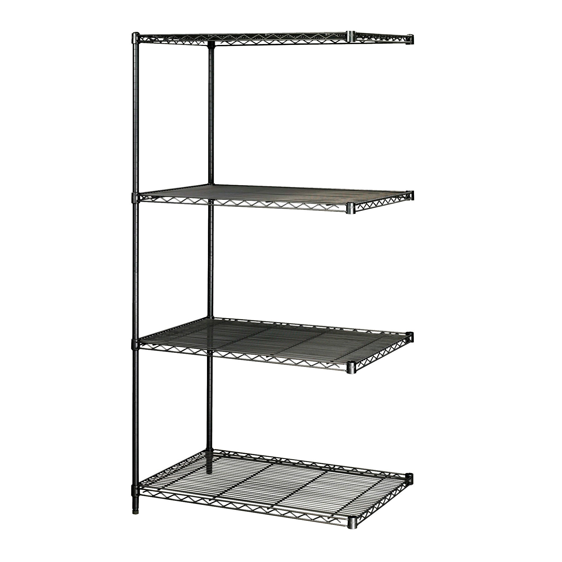 Shelving Wire Ind Add On Blk