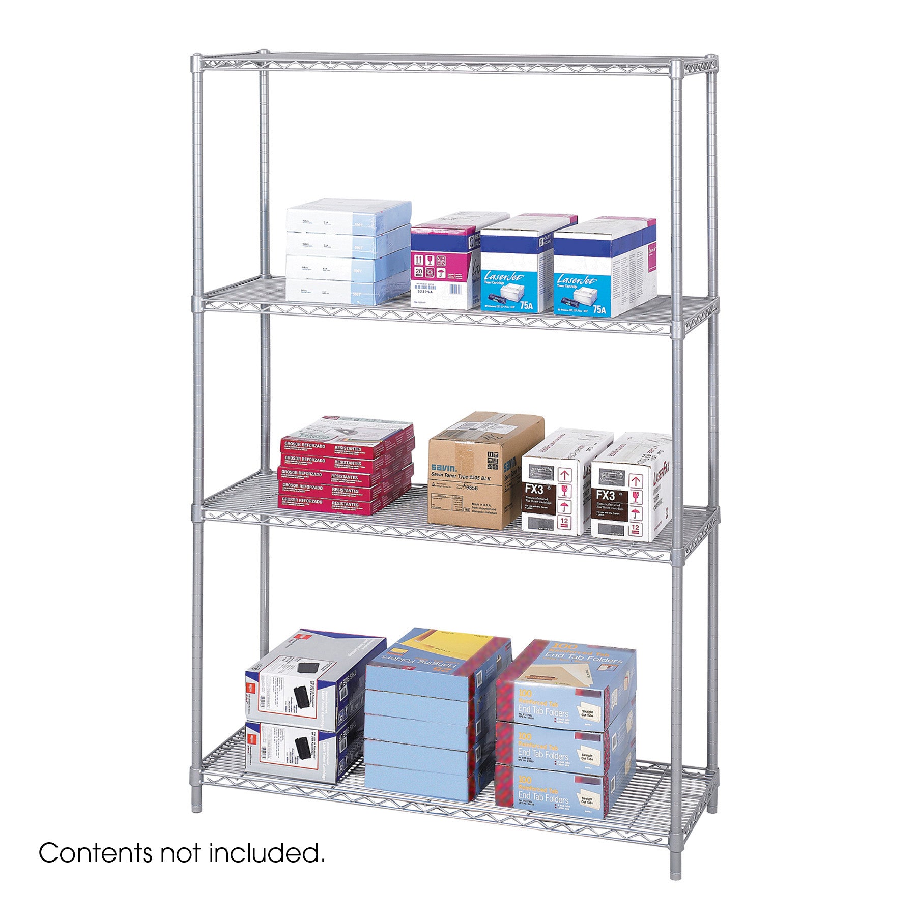 Shelving Wire Ind Starter Gry