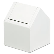 Swing Lid - Metal - White - 1 Each