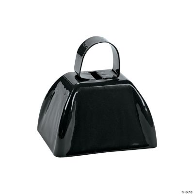 Black School Cowbells - 12 Pieces