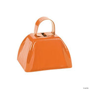 Orange School Cowbells - 12 Pieces