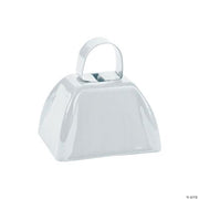 White School Cowbells - 12 Pieces