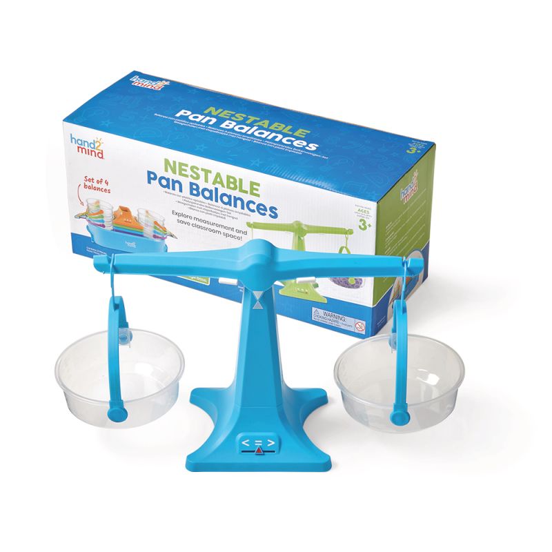 Nestable Balance, Pan, S/4, W/ Base
