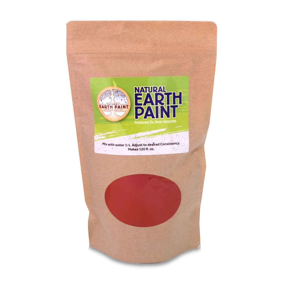 NATURAL EARTH PAINT 1QT RED