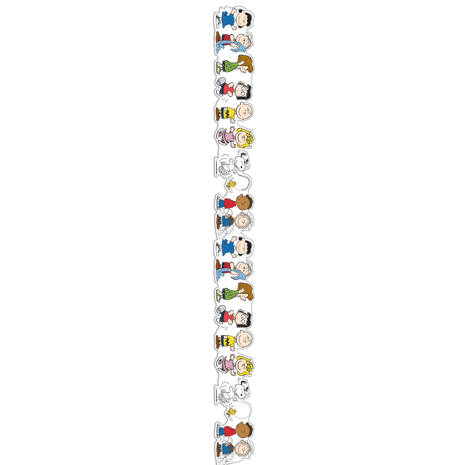 Peanuts® Character Lineup Extra Wide Die-Cut Deco Trim®, 37 Feet