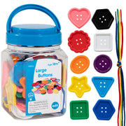 Large Buttons - Mini Jar - Set of 60