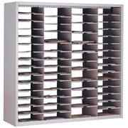 Mailflow Systems Sorter, Open Back; 44 Sorting Pockets 15”D without Plexi Doors