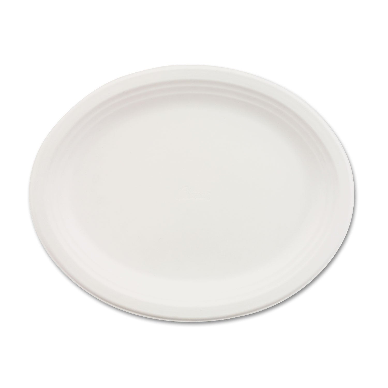 Classic Paper Dinnerware, Platter, 9.75 x 12.5, White, 500/Carton