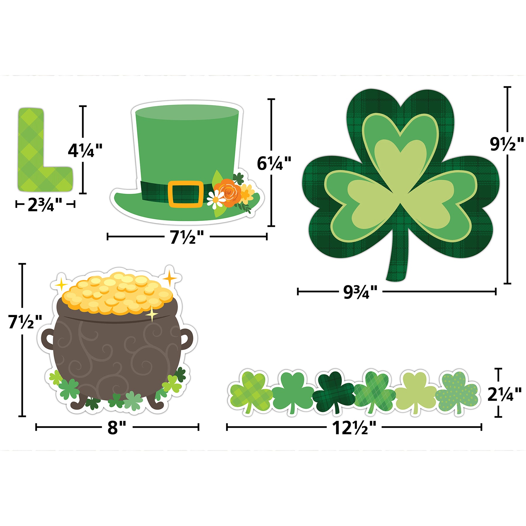 St. Patrick's Day Create & Decorate Quick Kit, 95 Pieces
