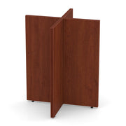 OfficeSource Conference/Multi-Purpose Tables X Base For 36" and 42" Round Top - Cherry