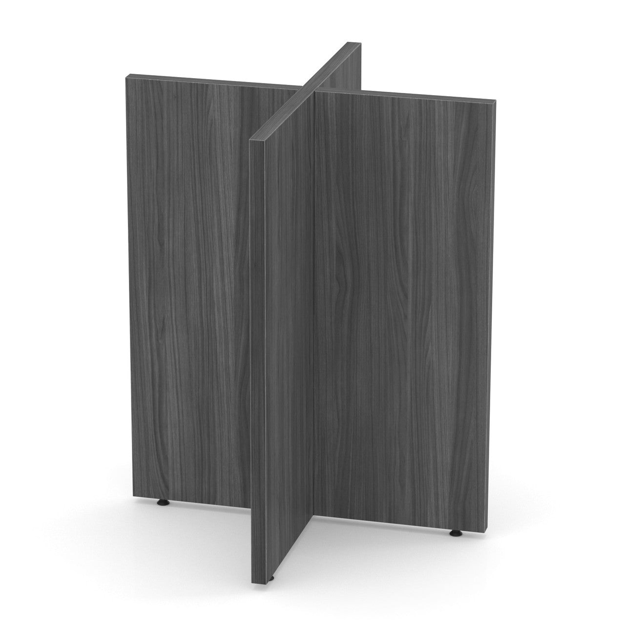 OfficeSource Conference/Multi-Purpose Tables X Base For 36" and 42" Round Top - Coastal Gray