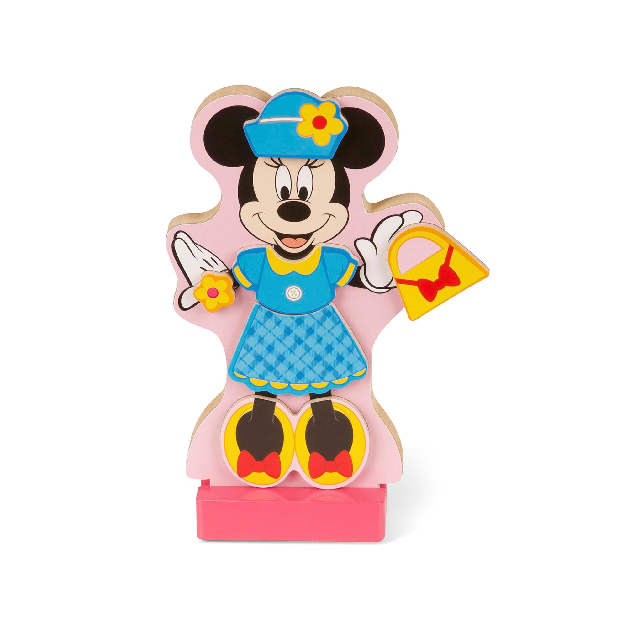 Disney Minnie & Daisy Deluxe Wooden Magnetic Dress-Up Play Set