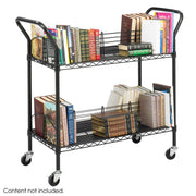 Cart Wire Book Blk