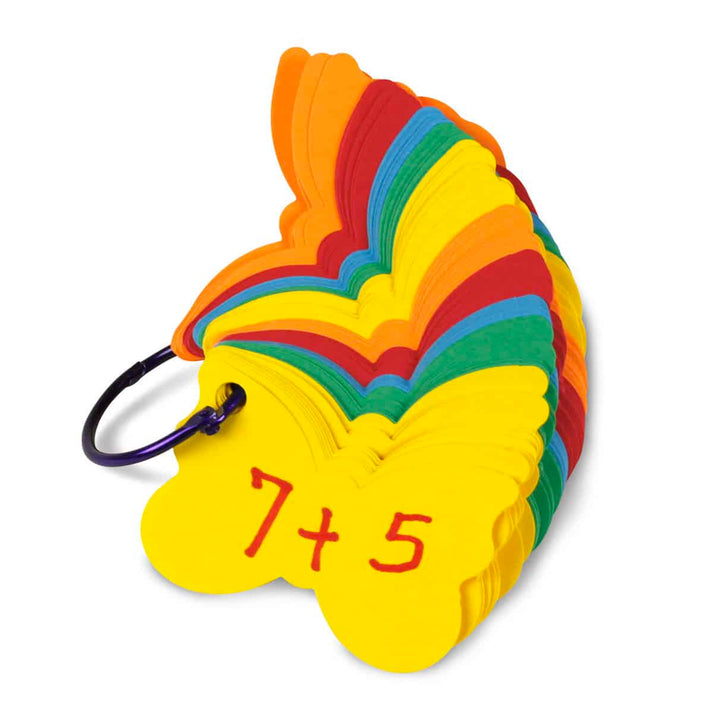 Study Buddies-Book Rings, 100 ct + ring, 100 2.875" Butterflies in 5 Asst'd Colors