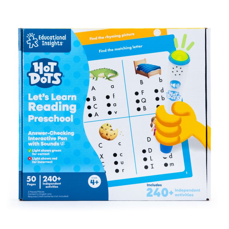 Hot Dots® Let'S Learn Pre-K Reading!