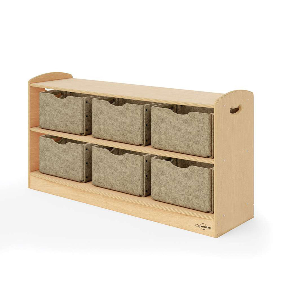 2 LEVEL SHELF WITH CASTERS