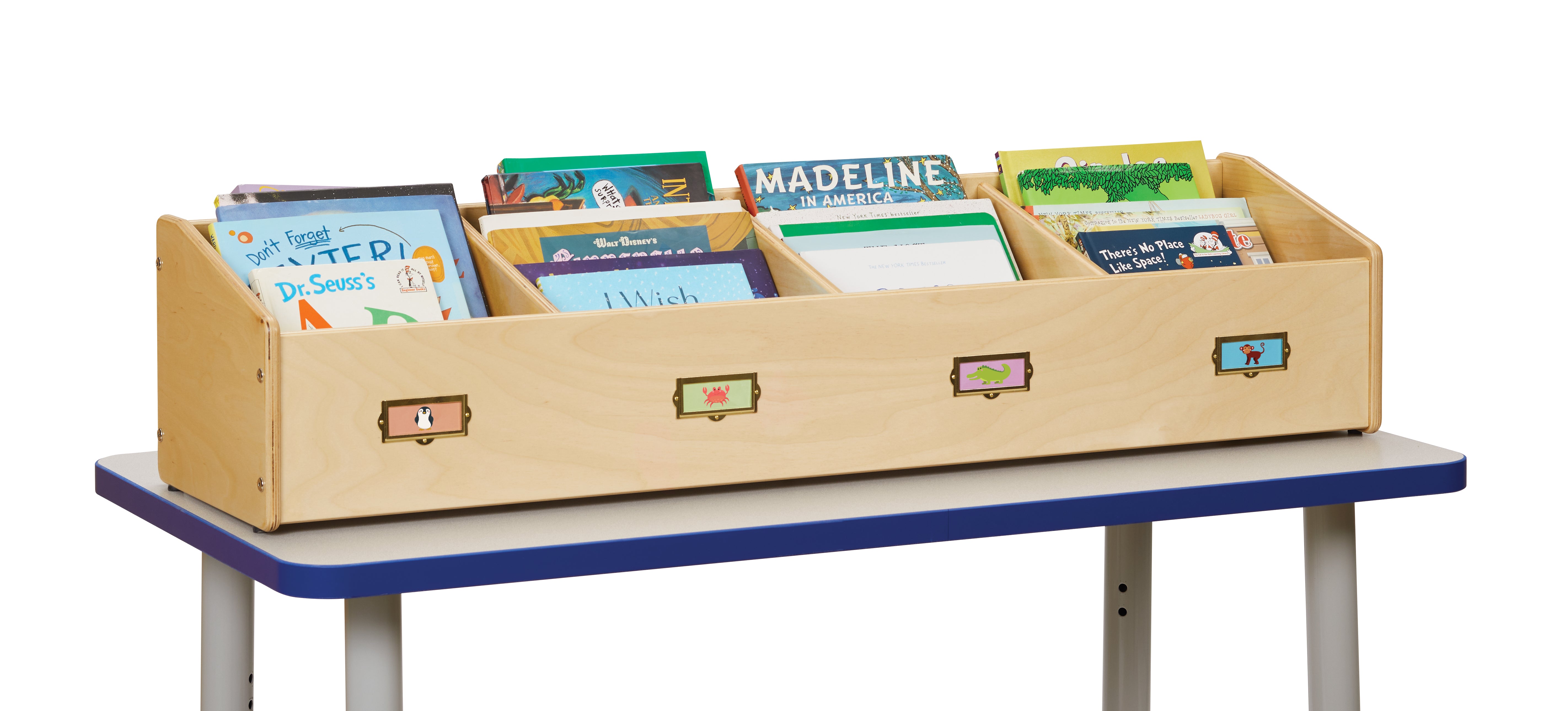 Jonti-Craft® Tabletop Book Browser - 4 Section