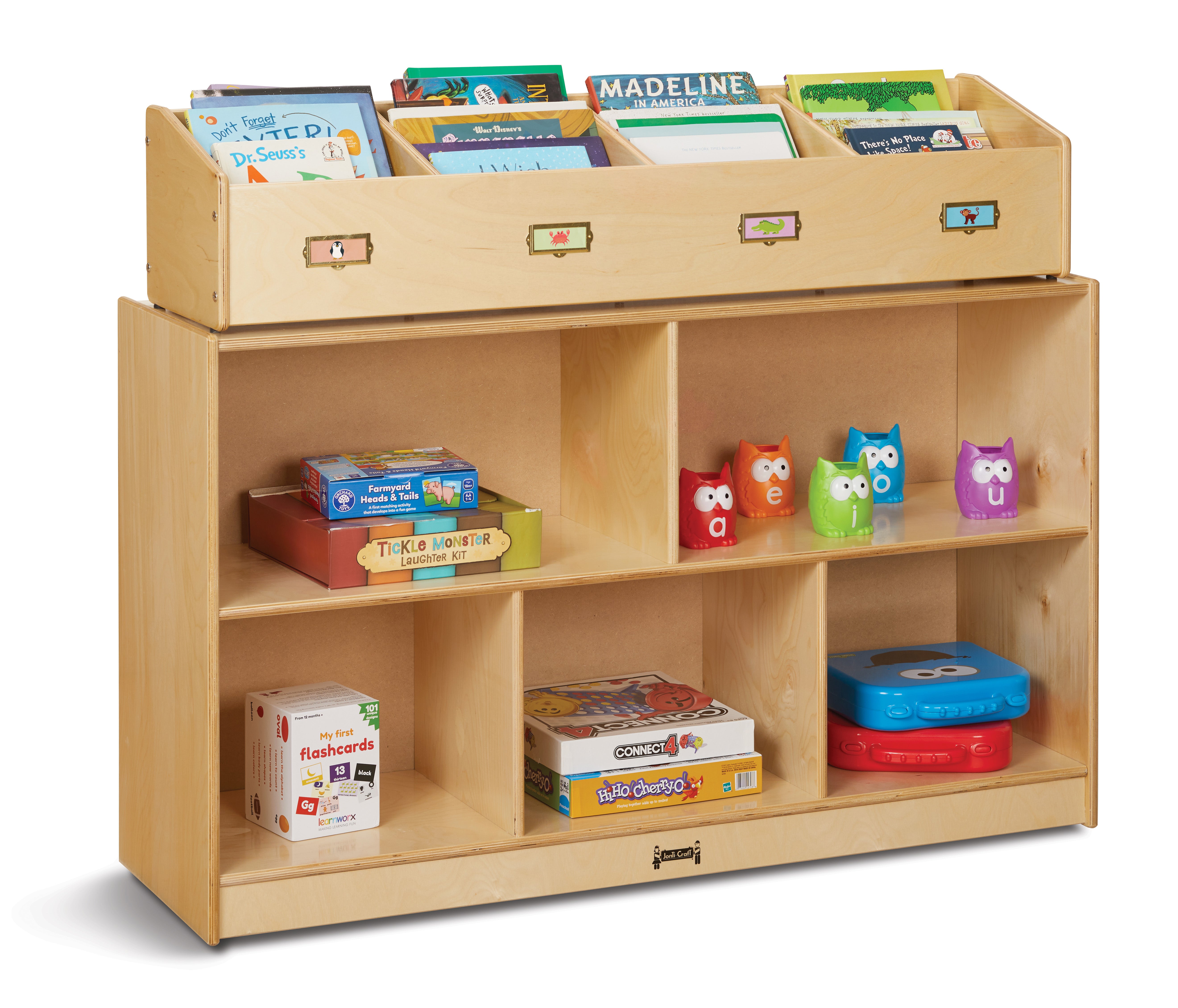 Jonti-Craft® Tabletop Book Browser - 4 Section