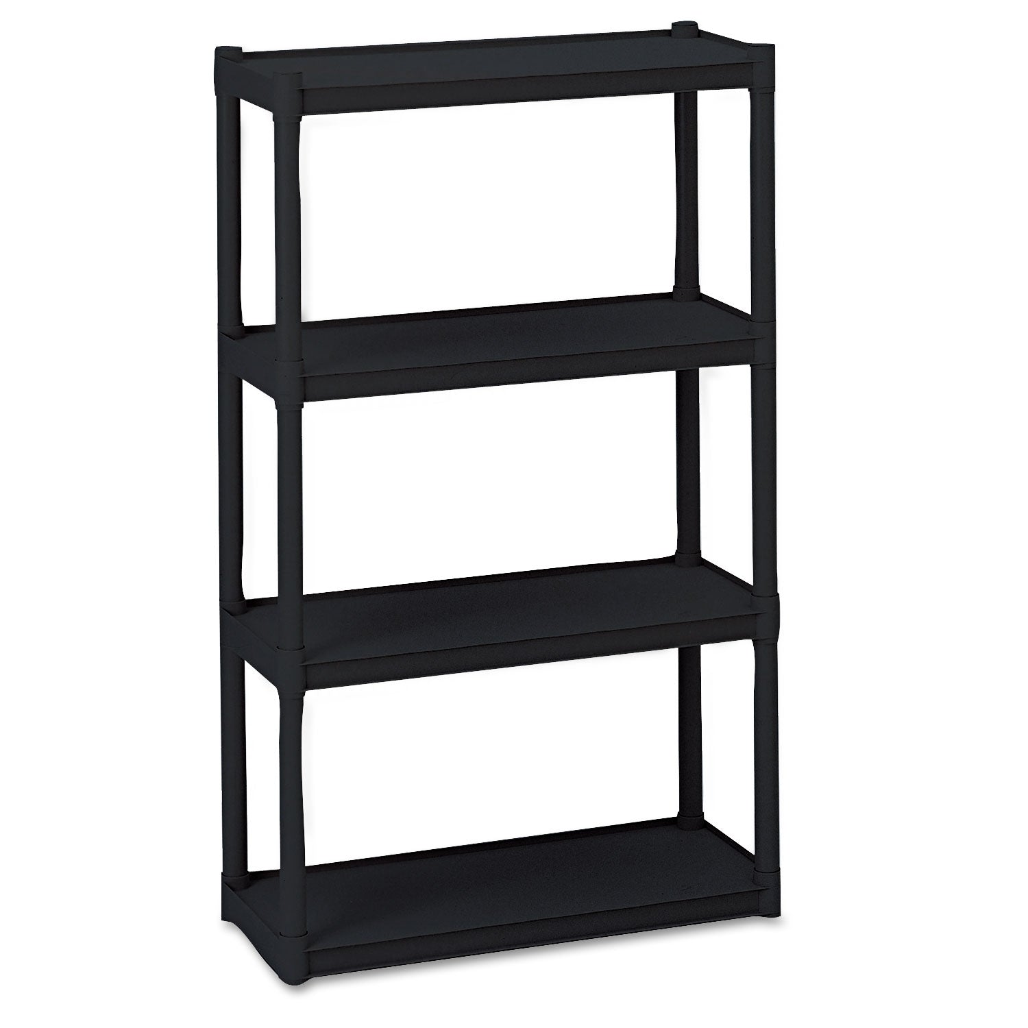 Rough n Ready® 4 Shelf, Black