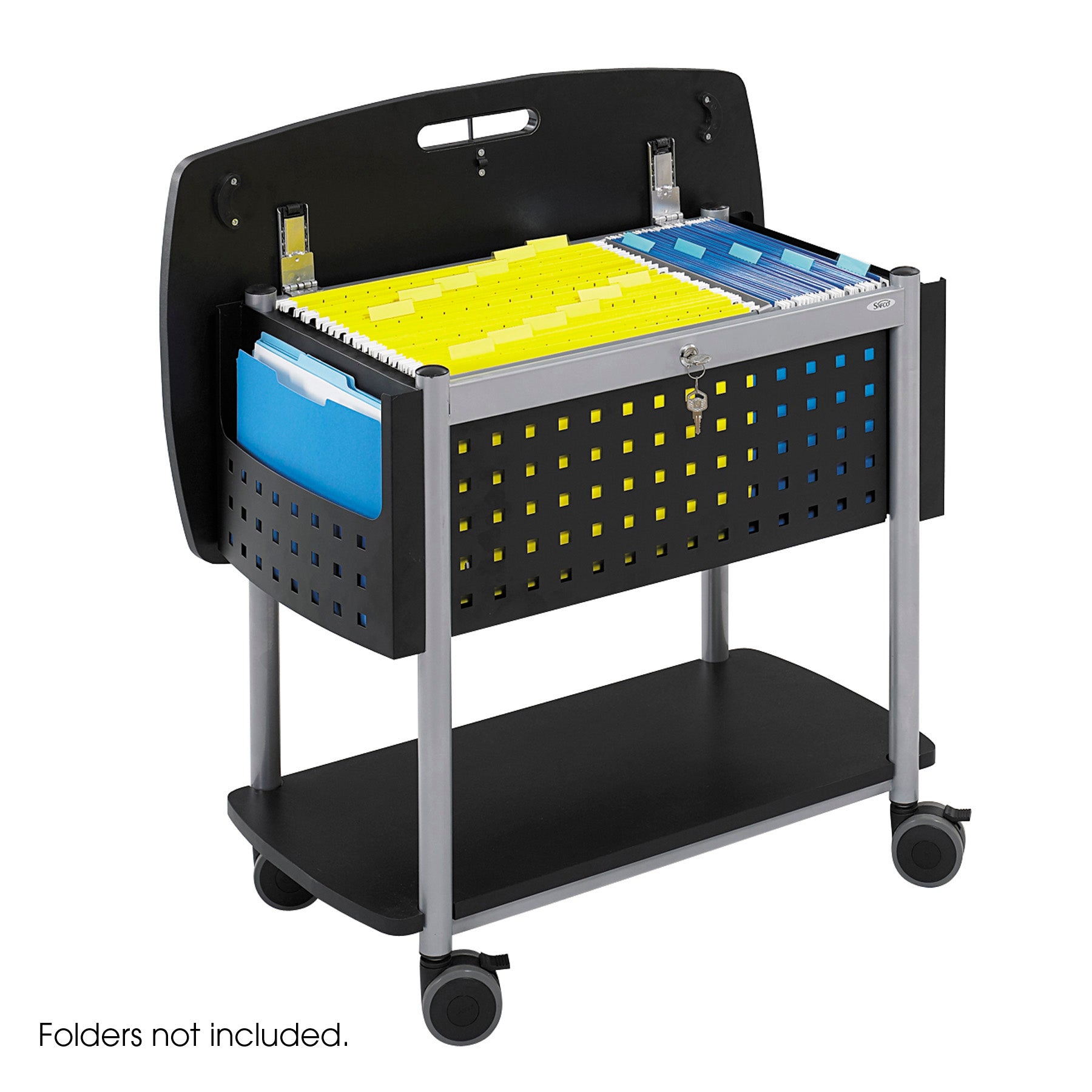 Scoot Cart Tub File W Lid Kd