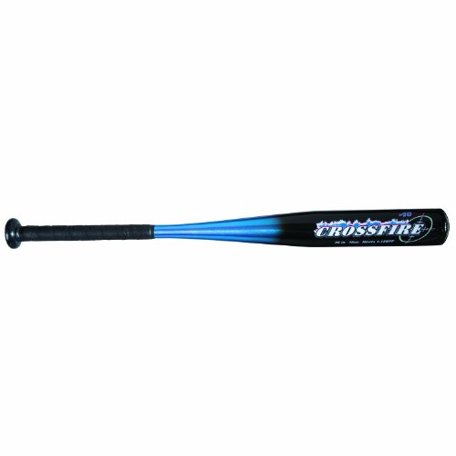 Franklin Sports Youth Crossfire Bat (Black/Royal Blue, 25-Inch)