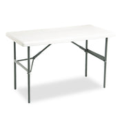IndestrucTable® Classic Folding Table, Platinum Granite - 24" x 48"
