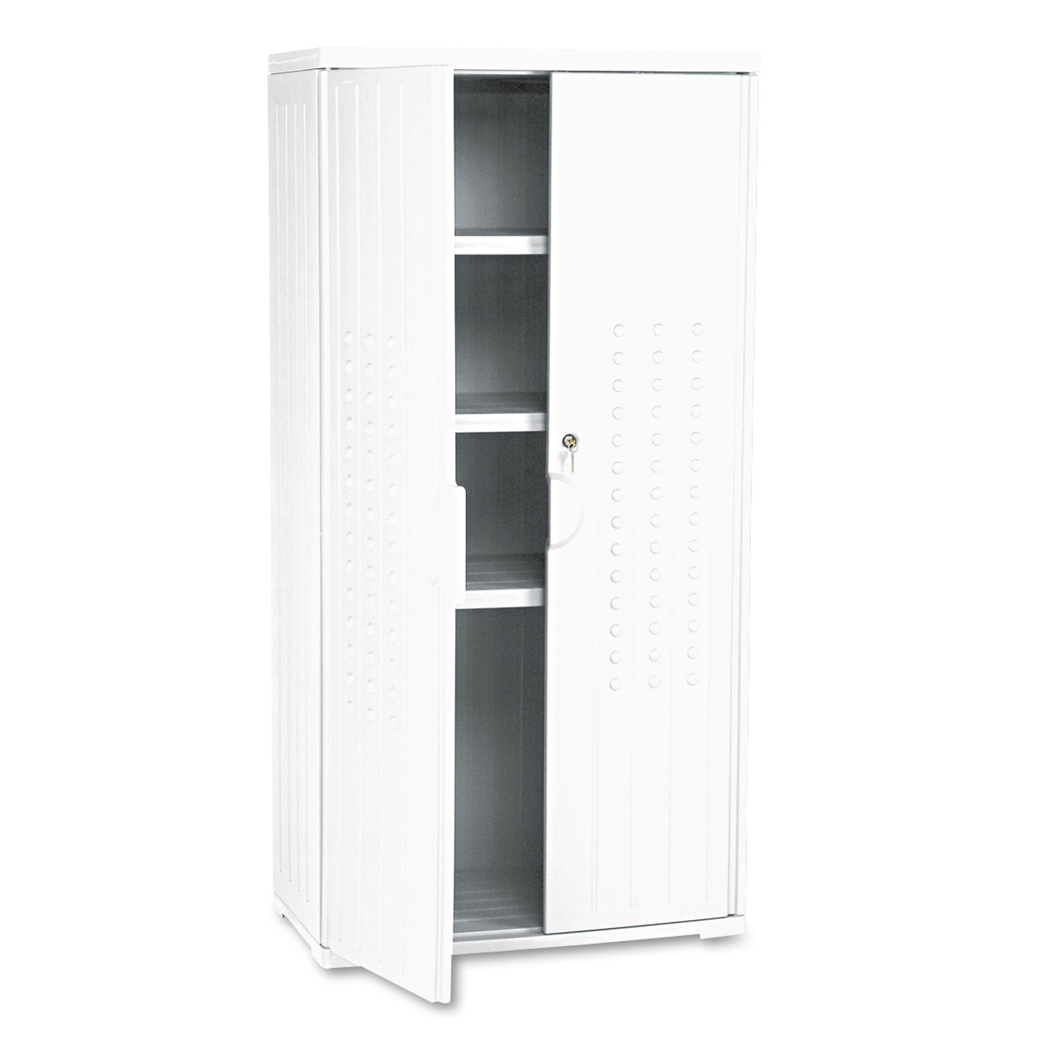 Rough n Ready® 66" Storage Cabinet, Platinum