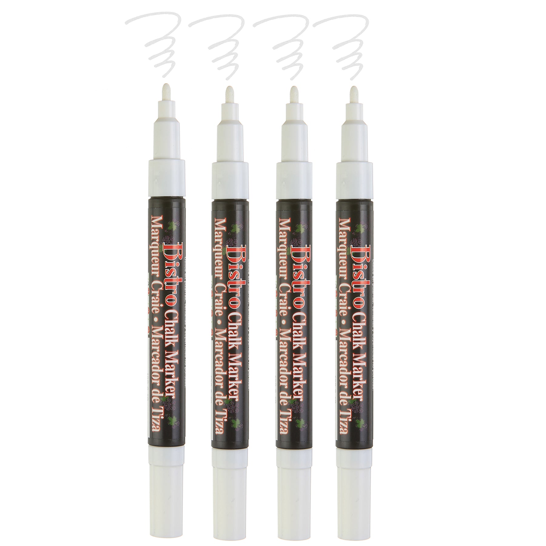 482-4W BISTRO CHALK MARKER FINE SET W