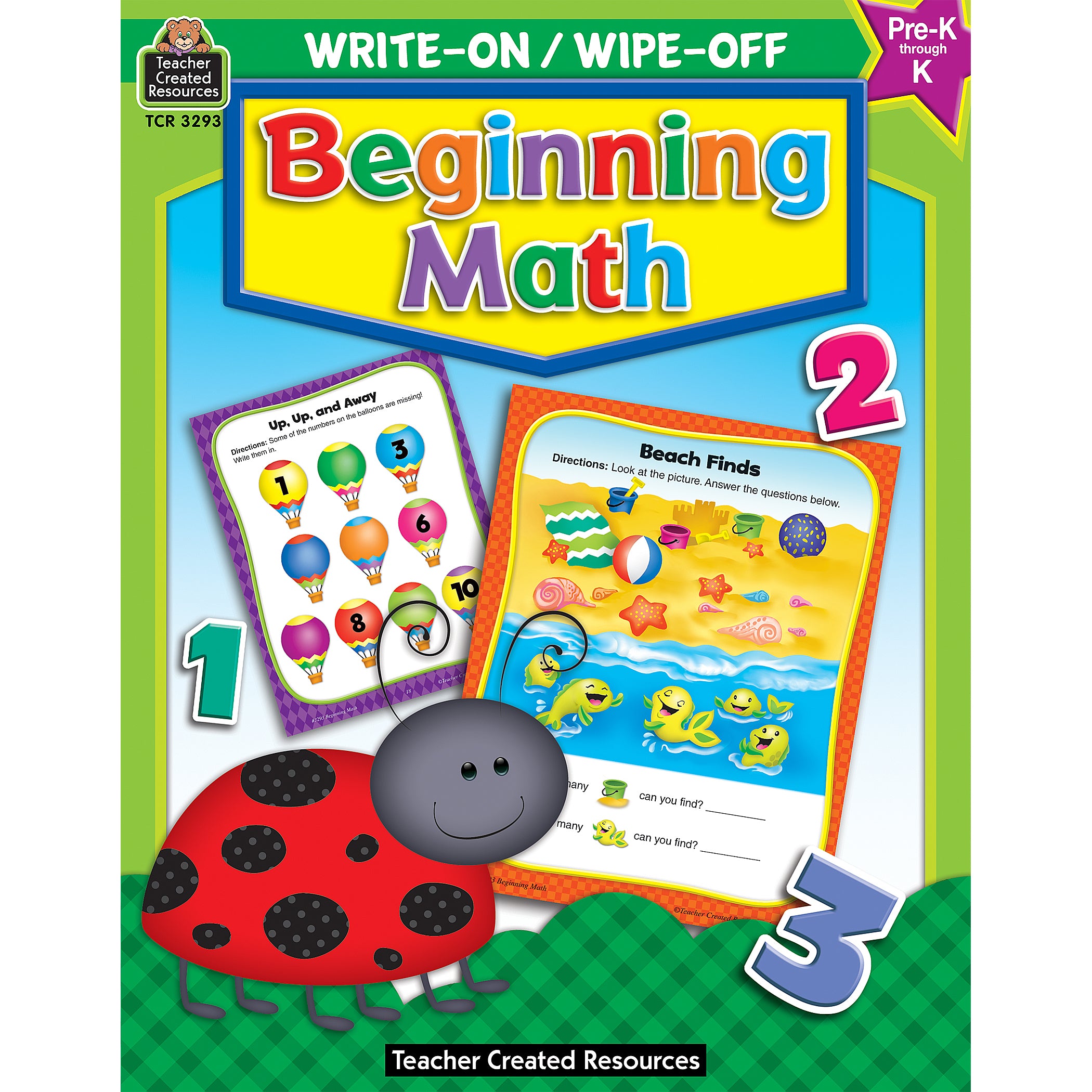 Write-On/Wipe-Off: Beginning Math
