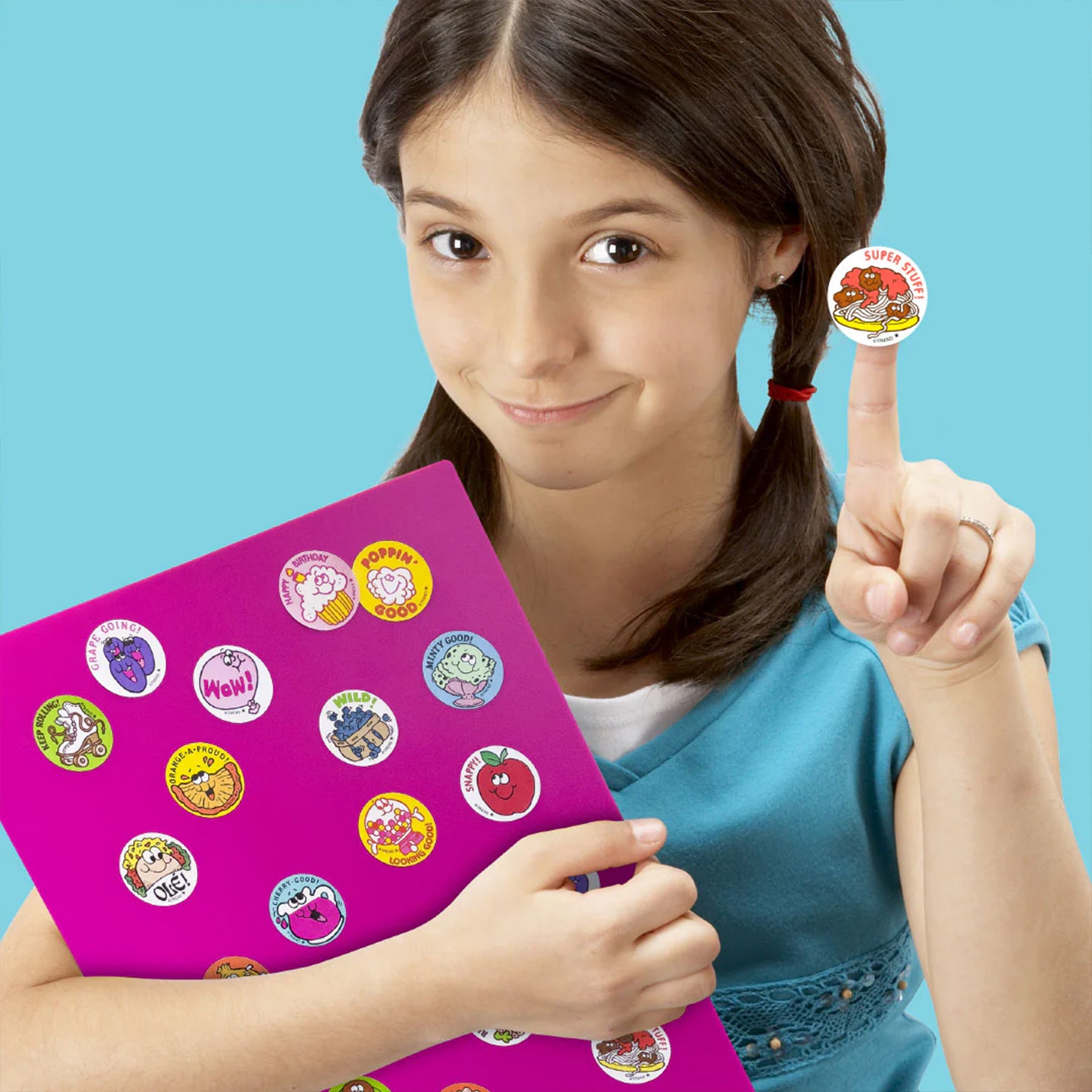 Super Stuff!/Spaghetti Scented Stickers, Pack of 24