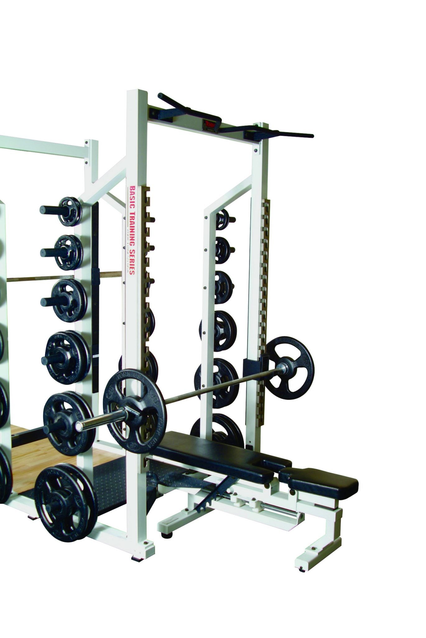 STS DOUBLE HALF RACK - WHITE