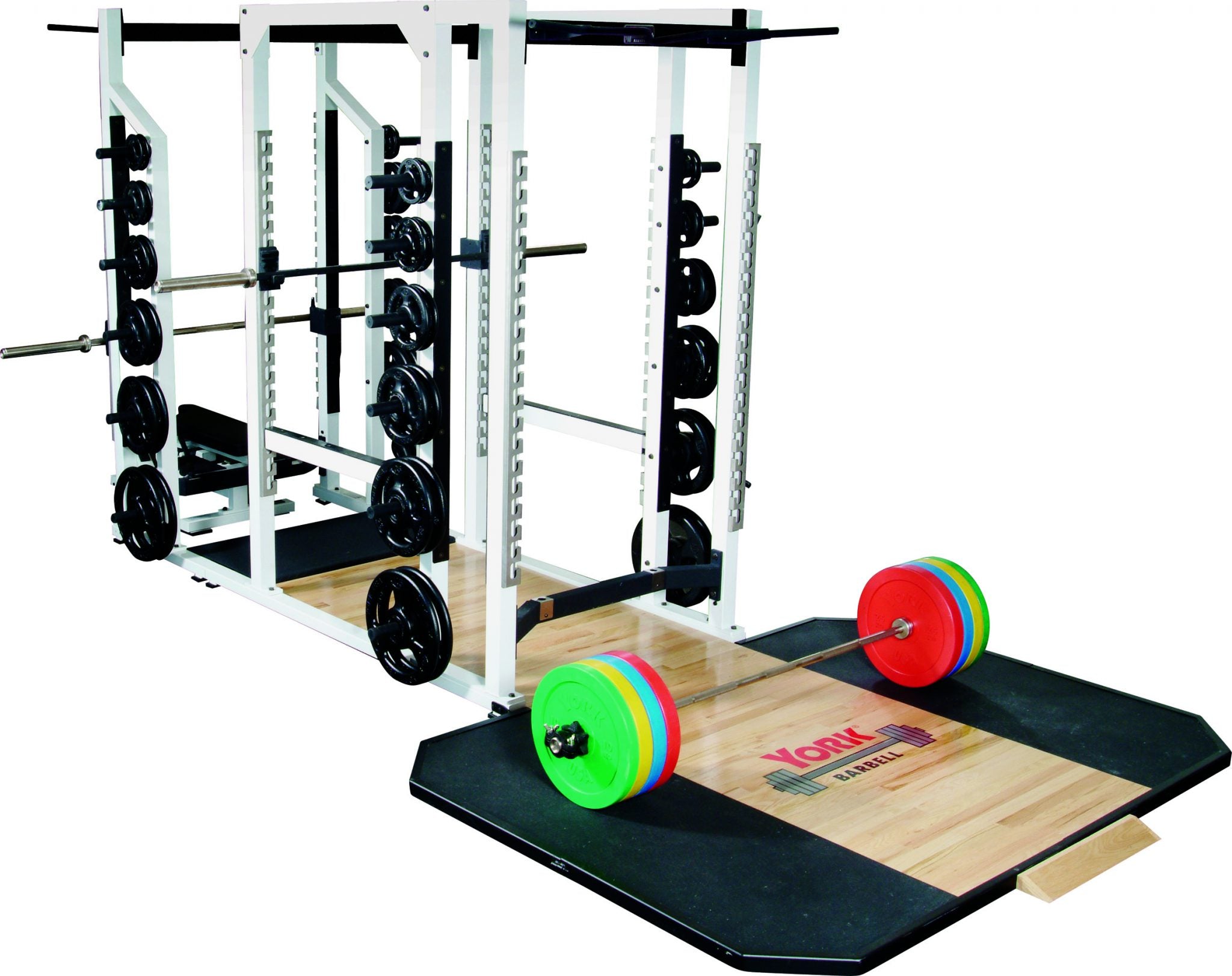STS TRIPLE COMBO RACK - WHITE