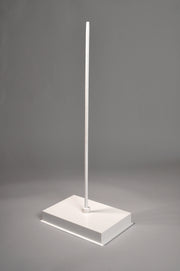 United Scientific® Support Stand W/Rod, Plastic, 8" X 12" Base, 30" Rod - Center Hole