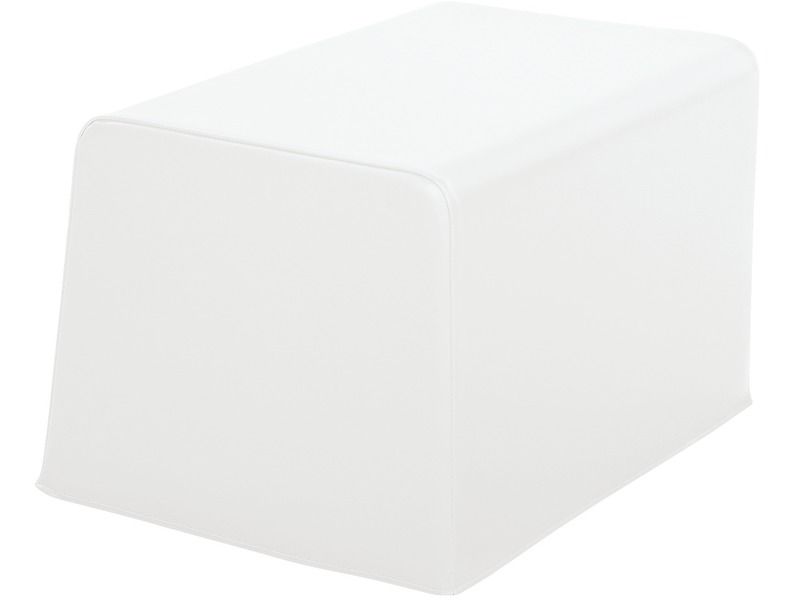 Small Square Cushion Basic - White, 6.7"H