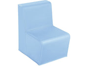 Straight Chair Basic - Light Blue, 6.7"H